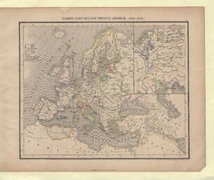 Europa Post Bellum Triginta Annorum. (1650-1700)