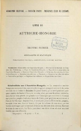 Géographie militaire : École d'application de l'artillerie & du Génie. Cours d'art militaire, 2,2