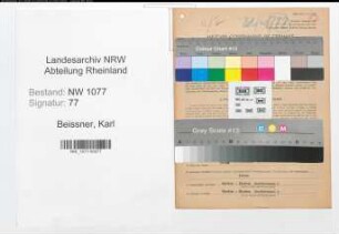 Entnazifizierung Karl Beissner , geb. 03.03.1909 (Polizist)