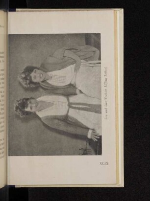 Zoe und ihre Tochter Lilian Leitzel