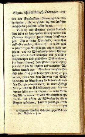 Allgem. schriftstellerisch. Character.