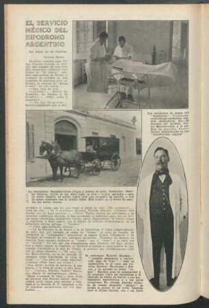 El servicio médico del hipódromo argentino