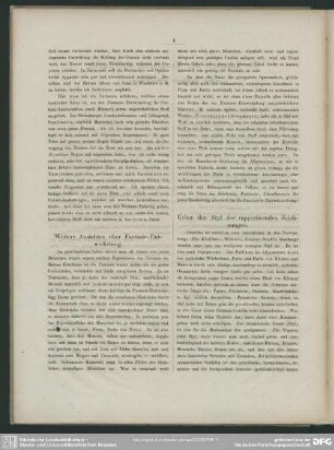 Weitere Ansichten über Fantasie-Entwickelung