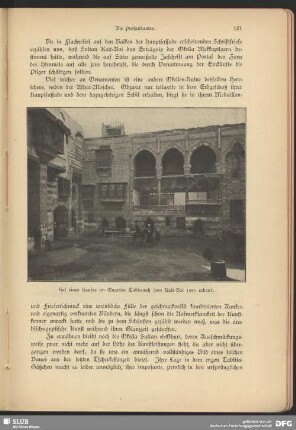 Hof eines Hauses im Quartier Tabbanah (von Kait-Bai 1485 erbaut)