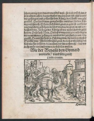 Wie der Weyasit den Gymaid vertriebe/ unnd sein gantz Landt einnam.