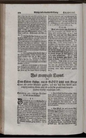 Das zwantzigste Capitel.