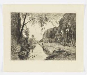 Canal Saint Martin bei Pont-Sainte-Maxence (Oise)
