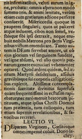 Die XXX. Maii. In Festo B. Humilianae De Cerchiis Viduae Tertii Ordinis S. Francisci. Duplex Minus