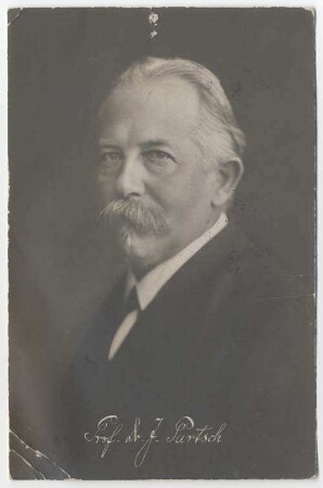 Joseph Partsch [Leipziger Professoren-Serie]