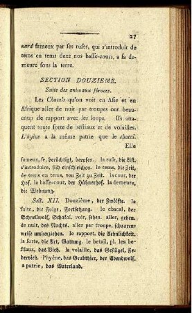 Section Douzieme.