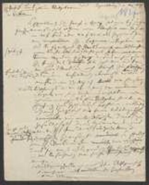 Brief von Christian Heinrich Oppermann an Heinrich Friedrich Link