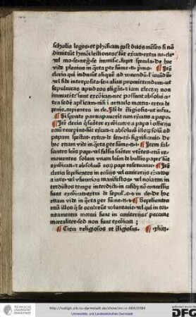 Circa religiosis et religiosas, [capitulum] xliiii.