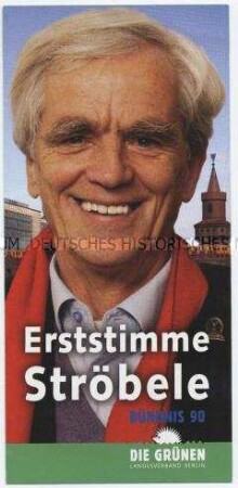Propagandaschrift von Bündnis 90/Die Grünen zur Bundestagswahl 2005