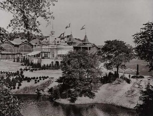 Hamburgische Gewerbe- und Industrie-Ausstellung 1889, Restaurant Zu den vier Jahreszeiten