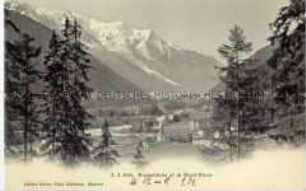 Argentières und der Mont-Blanc