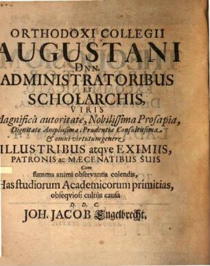 De Theodosio M. Imperatore Excommunicato, Dissertatio Historica