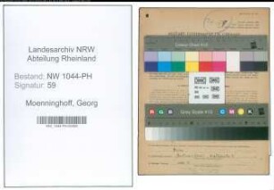 Entnazifizierung Georg Moenninghoff , geb. 02.11.1912 (Arzt)