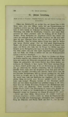 61. Polens Zerrüttung