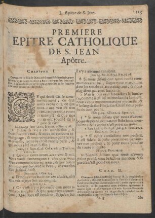 Premiere Epitre Catholique De S. Jean Apôtre