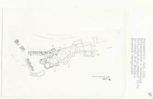 Ferienzentrum - Kuranlage (Diplomarbeit bei Peter Poelzig): Grundriss Obergeschoss 1:200