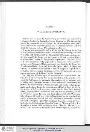 Kapitel 5: Patriotische Erweckung