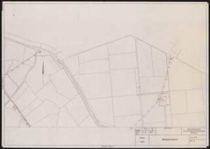 Planung für Westerhever: Planungsunterlage: Leitungsplan Westerhever Blatt 5 1:2000