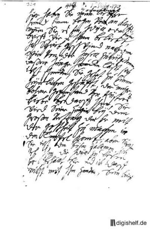 321: Brief von Anna Louisa Karsch an Johann Wilhelm Ludwig Gleim