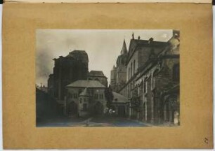 Liebfrauenkirche und Dom, Trier: Ansicht (aus: Skizzen- und Fotoalbum 8)