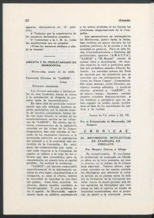 Crónicas