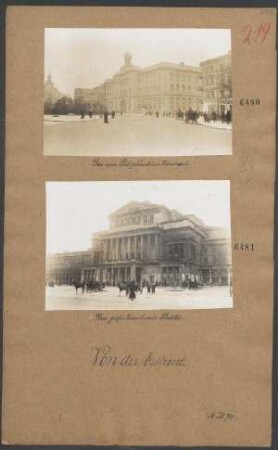 Das neue Postgebäude in Warschau