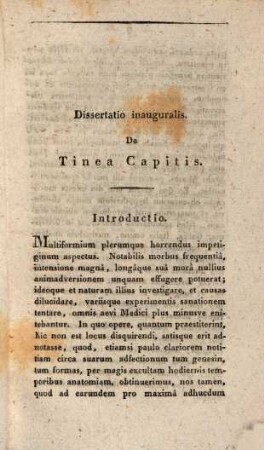 De tinea capitis