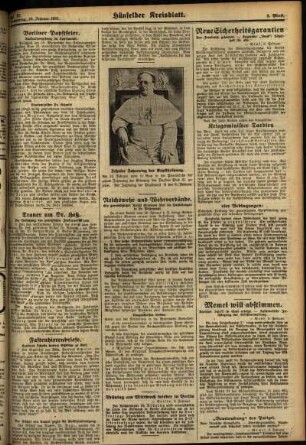 Zweite Ausgabe vom Donnerstag, den 11. Februar 1932.