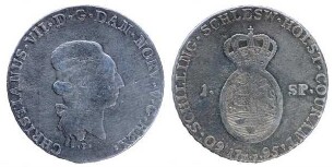 Speziestaler, Kgl. Linie: Christian VII (1766 - 1808)