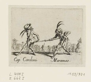 Capitaine Cardoni - Maramao, Blatt 22 der Folge "Balli di Sfessania"