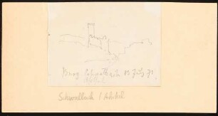Burg Schwalbach im Aartal: Perspektivische Ansicht
