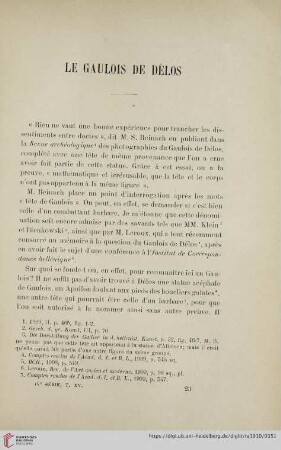 4.F.15.1910: Le gaulois de Délos
