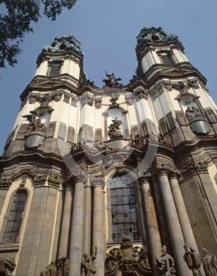 Westfassade der Klosterkirche Grüssau