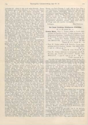720-722 [Rezension] Guidi, Ignatius (Ed.), Vom Corpus Scriptorum Christianorum Orientalium. IV. Scriptores syri. Series III. Tomus IV