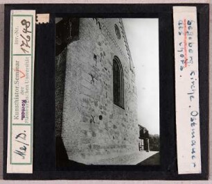 Segeberg: Kirche, Ostmauer des Chores