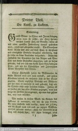 Dritter Theil. Die Kunst, zu Lackiren