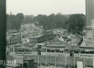 Hochbahn Hamburg, Deutschland, 1927-1928