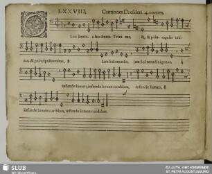 LXXXVIII. O lux beata Trinitas