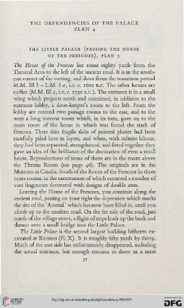The Dependencies of the Palace. Plan 4