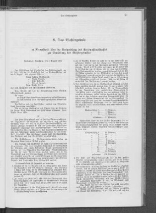 8. Das Wahlergebnis