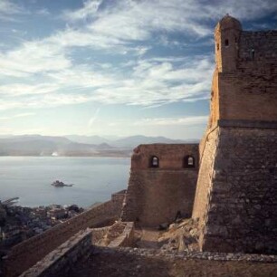 Festung Palamidi über Nauplia, 1711-1714, Miltiades-Fort