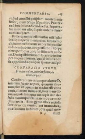 Comparacio Utrum sit maius malum, iniuriam facere, an iniuriam pati.