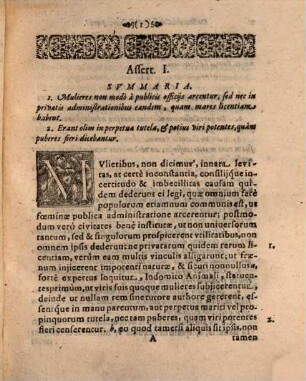 Dispvtationis Jvridicae Tripartitae De Senatvsconsvlto Velleiano. Pars ..., Pars I.