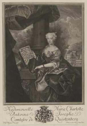 Bildnis der Marie Charlotte Antoine Josephe de Questenberg