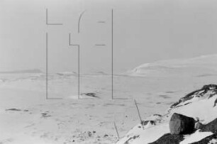 Wordie-Bucht : Blick vom Postenfelsen nach Nordnordwesten