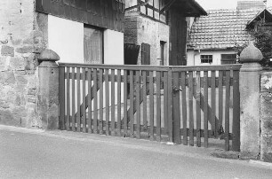 Sachteil Einfriedung (Hofanlage); Gelnhausen, Brunnenstraße 8